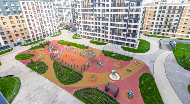 Stilnaya V Rayone Khan Shatyra Apartments, Rezerwuj Apartament Astana Kazachstan