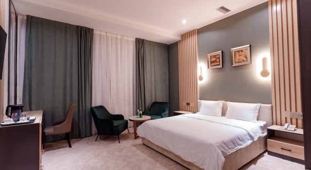 Семейный номер Standard с красивым видом из окна Отель Husma Hotel & SPA
