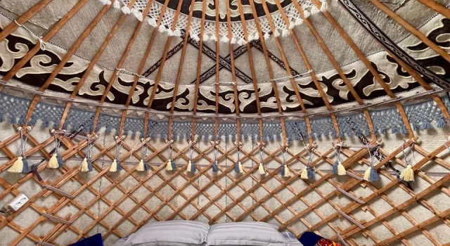 Двухместный номер Standard с красивым видом из окна Глэмпинг Agat Yurt Camp