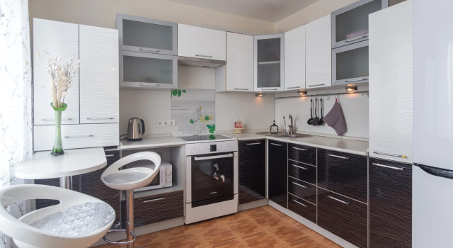 Blizko k tsentru: atmosfera uyuta i potryasayushchie zakaty Flat, Rezerwuj Apartament Chabarowsk Kraj Chabarowski