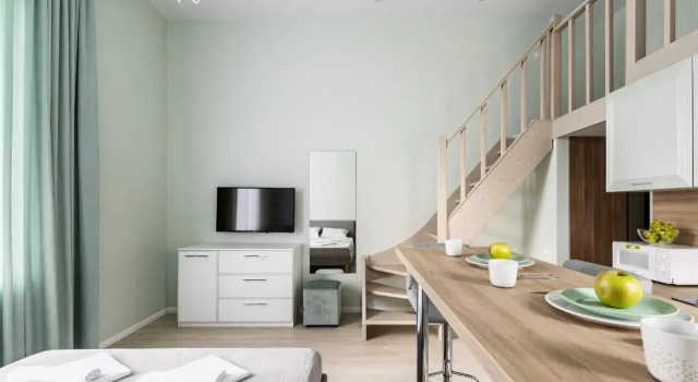 Апартаменты Premier однокомнатные Комплекс апартаментов  Apartments Premium (первый корпус)