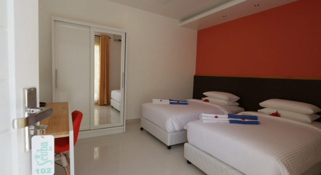 Одноместный номер Comfort Гостевой Дом Scuba Inn