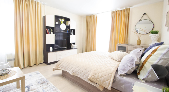 DEXT Nedaleko Ot Med Tsentra Loginova Apartments, Rezervasyon Daire VAO Area Moskova, Novogireyevo Metro Station yakınında