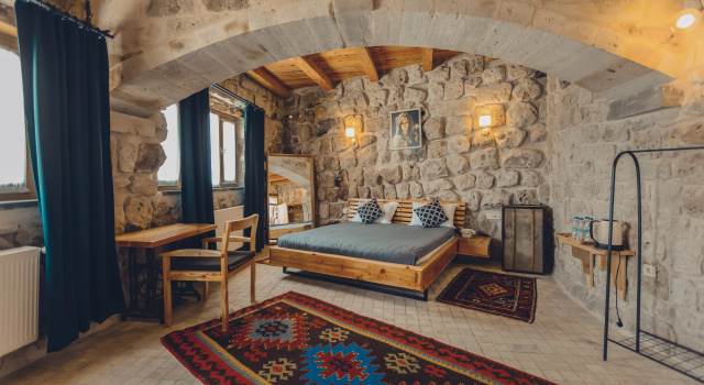 Семейный номер Superior с балконом и с красивым видом из окна Бутик-Отель Pinhan Suites
