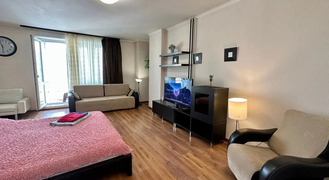 1 komnatnay kvartıra ulıca Komsomolskaya 75 Flat, Prenota Appartamento Hotel a Tyumen Region con parcheggio, Parcheggio