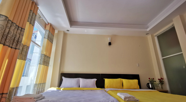 Четырёхместный номер Economy с красивым видом из окна Гостевой дом Doc Moc Homestay