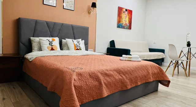 S Vidom na Bayterek Apartments, Rezerwuj Apartament Astana Kazachstan