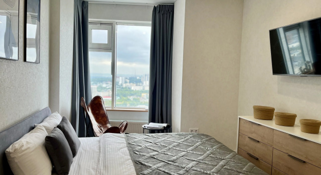 Uyutnaya V Zhk Grand&Grand Flat, Rezervovat Apartmán Hotely v Bashkortostan s parkováním, Parkování