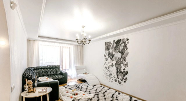 Четырёхместные апартаменты с 3 комнатами с балконом Апартаменты Sweet home Kislovodsk