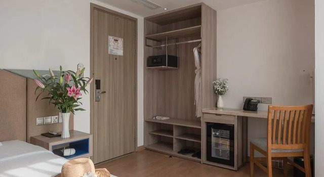 Двухместный номер Deluxe с красивым видом из окна Les Cham Hotel