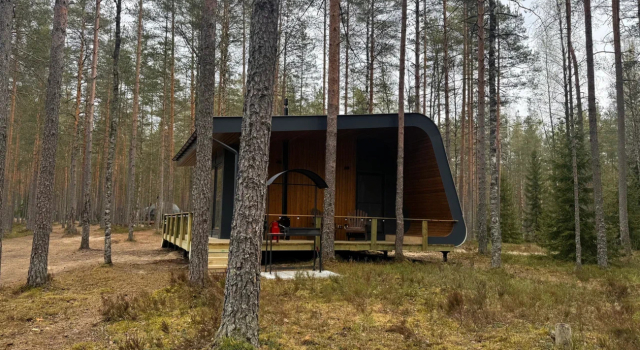 Вилла с видом на озеро База отдыха Forest Lake
