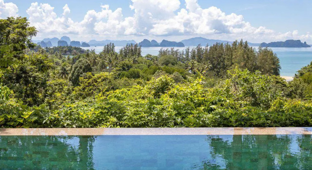 Вилла Honglek с бассейном с видом на море Вилла Samsam Yao Noi - Andaman Magic&Art