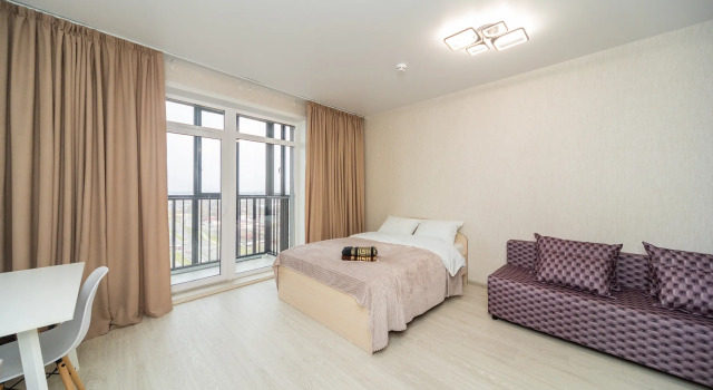 Uyutnaya Studiya V Novom Dome U Zhd Vokzala Apartments, Boek Appartement Dzerzhinsky City District Perm, in de buurt van Perm-2 Train Station