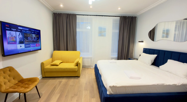 Studiya Likehome24 Metro Mayakovskaya Apartments, Rezervovat Apartmán Wellness hotely v Moskva, poblíž Triumfalnaya Square, SPA