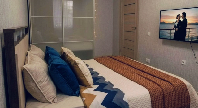 Uyutnaya Nedaleko ot Ozera Flat, Book Lejlighed Hoteller i Miass med parkering, Parkering
