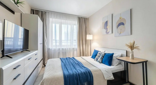 Flat v Prestizhnom Zhk Vozle Metro Gorki Ryadom Gorkinsko-Ometyevskiy Park, Prenota Appartamento Hotel a Tatarstan con parcheggio, Parcheggio