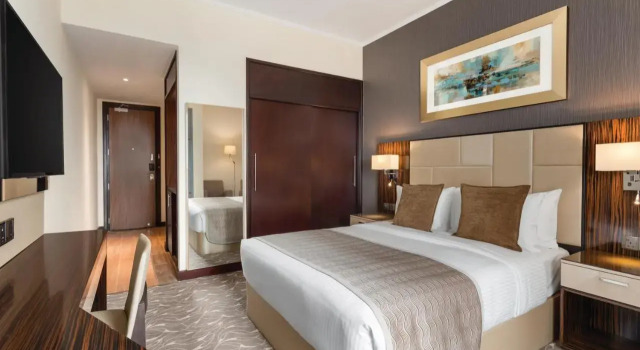 Номер Deluxe Hawthorn Suites by Wyndham Abu Dhabi City Center