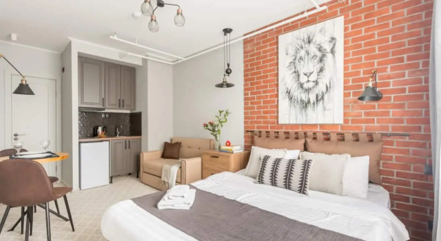Apartment with Jacuzzi Loft, Rezervovat Apartmán Levné hotely v Lyuberetsky District