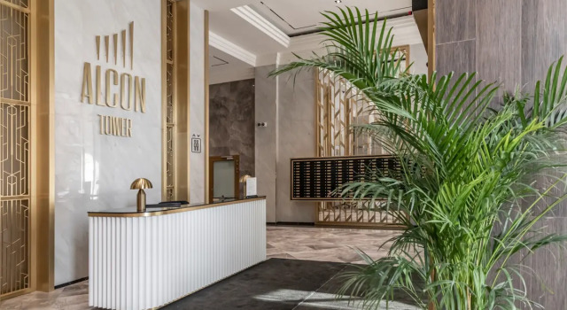 Апартаменты Квартира Moscow Deluxe Apartments Alcon Tower