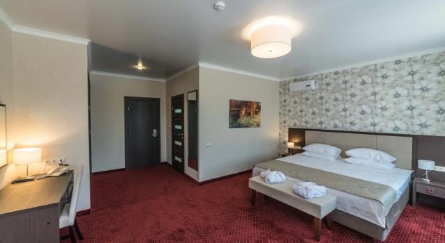 Двухместный полулюкс с видом на город Гостиница "Грязи" - Gryazihotel
