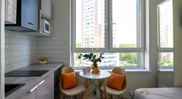 Dizaynerskie yarkie ryadom s Vnukovo Apartments 1, Reservar Apartamento Hotéis baratos em Moscou