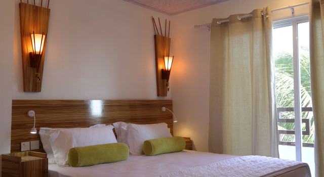 Двухместный номер Deluxe с балконом и с видом на улицу Гостевой дом Batuta Maldives Fourson