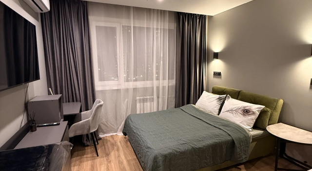 Uyutnaya Studiya Dlya Dvoikh Moskva Leninskiy Prospekt Dom 158 Apartments, Book Lejlighed Lejligheder i Moskva, Lejlighed