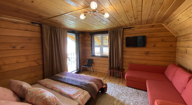 Четырёхместный номер Comfort Гостевой дом Белый Аист