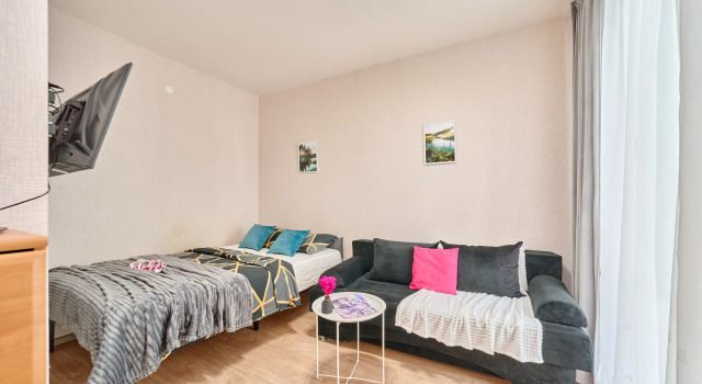 Odnokomnatnye S Balkonom Na 9 Etazhe V Zhk Arsenal Na Tatischeva Apartments, Prenota Appartamento Perm' Perm Krai