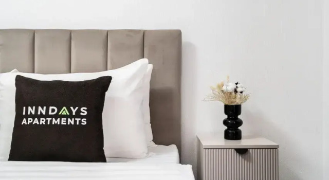 InnDays | Aviakonstruktorov 69 | m. Komendantskiy prospekt  Flat, Rezervovat Apartmán Levné hotely v Petrohrad