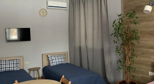 Четырёхместный номер Comfort с видом на парк Гостевой дом Соната