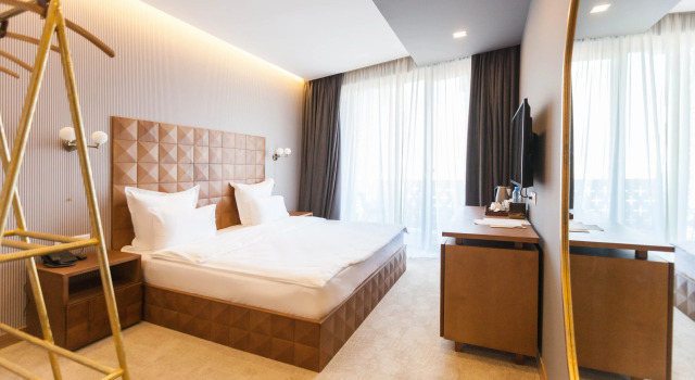 Двухместный номер Deluxe с балконом Amante Narikala Boutique Hotel