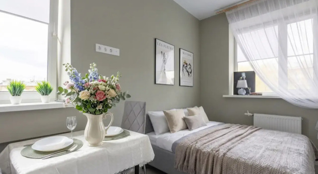 Stil'naya kvartira studio s sobstvennoy parkovkoy Flat, Rezervovat Apartmán Hotely v UVAO Area s parkováním, Parkování