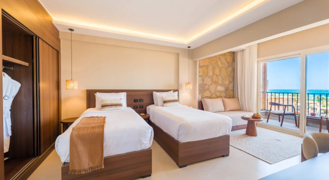 Номер Superior с балконом и рядом с пляжем Отель Ananea Hurghada-Adults only
