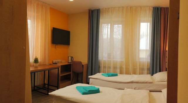 Семейный номер Economy с видом на город Хостел Elhostel