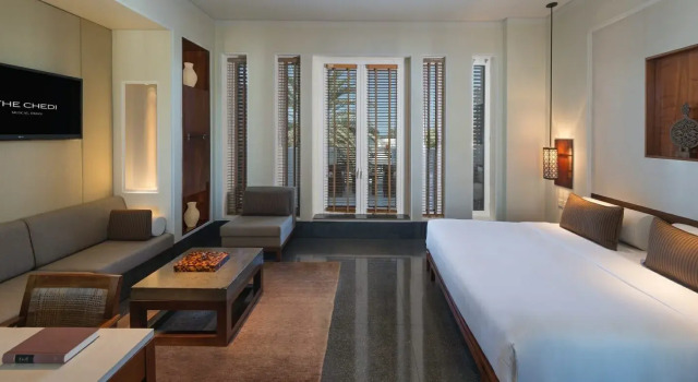 Двухместный клубный номер Deluxe с террасой или балконом The Chedi Muscat