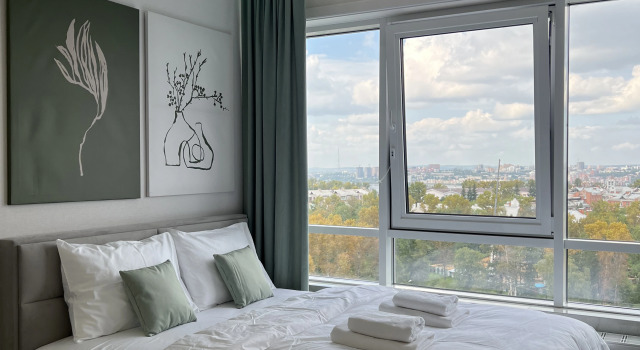 S Panoramnym Vidom Na Angaru Apartments, Book Apartment Hotels in Irkutsk Region with Parking, Parking