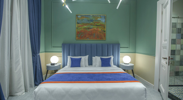 Двухместный номер Deluxe с балконом Отель Heritage Hotel & Suites