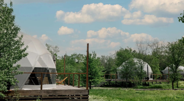 Glamping Tri Vody, Book Campingplads Kerchiksky Rusland