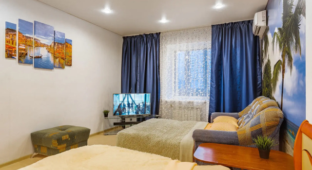 Na 5 Proseke S Vidom Na Volgu Apartments, Prenota Appartamento Hotel a Samara con parcheggio, Parcheggio