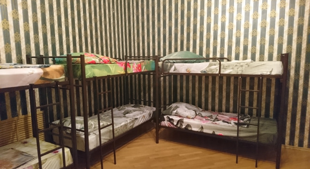 Кровать в общем номере Хостел Кутузова 30