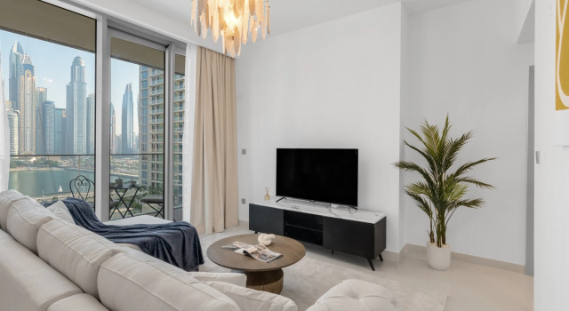 Апартаменты Beach Isle Tower 1 Спальня, Забронировать Апартаменты/квартира Апартаменты Эмирата Дубая, рядом с Международный яхт-клуб Дубая, Апартаменты/квартира