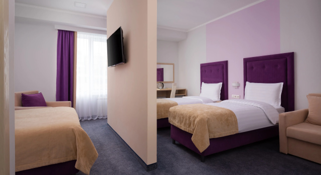 Номер Дельта Семейный Отель Miracleon Fioleto Ultra All Inclusive Resort & SPA Anapa 4*