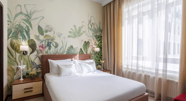 Апартаменты люкс Art с 3 комнатами Апарт-Отель Ramada hotel&suites by Wyndham Novosibirsk Zhukovka