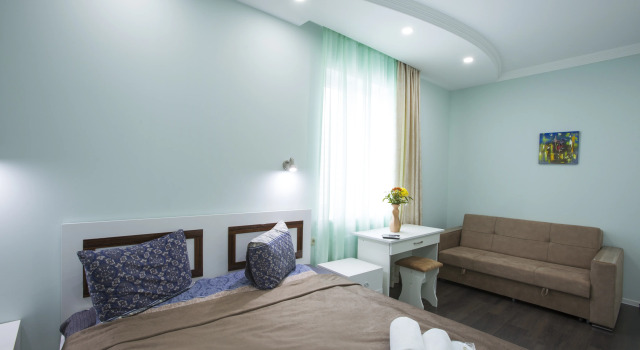Апартаменты Deluxe с красивым видом из окна Апарт-отель Leyla Apartmens 1