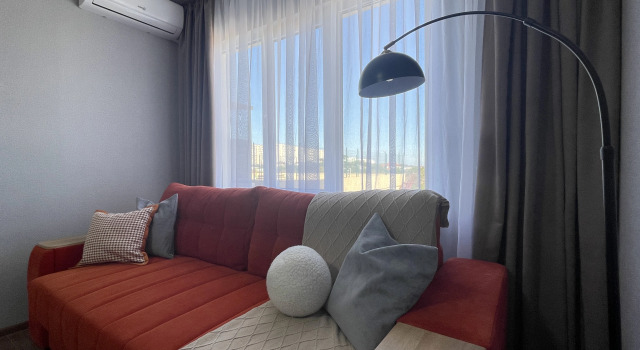 Odnokomnatnaya so Svezhim Remontom i Kukhney Flat, Rezervasyon Daire Akyar Sevastopol