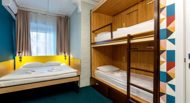 Четырёхместный номер Standard Мини-Отель Axel Hotel Moscow