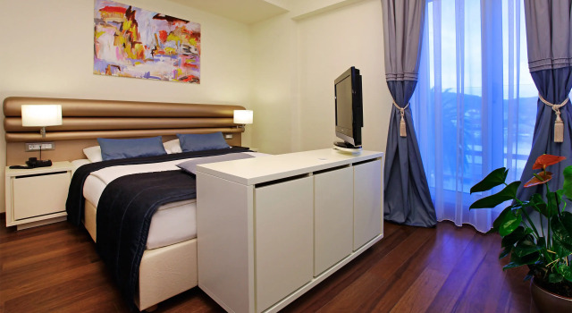Двухместный полулюкс с видом на город Hotel Korkyra