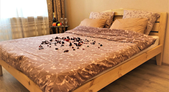 Апартаменты с 2 комнатами с балконом и с красивым видом из окна Апартаменты Двухкомнатные апартаменты недалеко от центра.