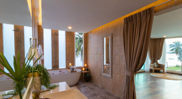 Двухместные Suite Villa с видом на море Vannee Golden Sands Beachfront Resort